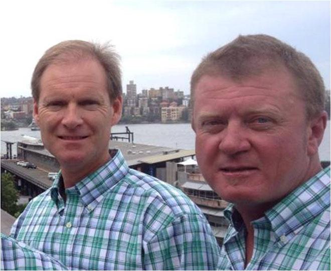 Colin Harison & Jeff Bowden - Disability Sailors ©  Yachting WA . http://wa.yachting.org.au